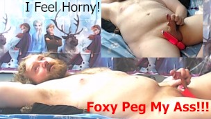 Sissy Little Cum Slut Foxy Peg my Ass Tries best to Work Limp Dick into Rock Hard Cock After Long!!!