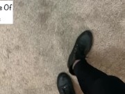 Removing Boots After Work (Foot Fetish) - Glimpseofme