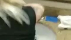 BBC fucks MISSBRIGHTEYESZ doggy style in hotel bathroom(;