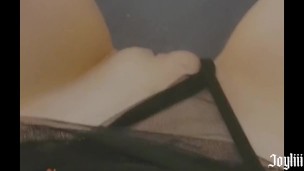 Snapchat slut sexting with hairbrush while step bro next door (@joyliii_real add me)