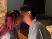 【温泉旅行】彼女の友達の前でSEXしちゃった！【撮影は友達】 5/16