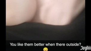 Sexting my best friends dad on Snapchat until I CUUM @joyliii_real