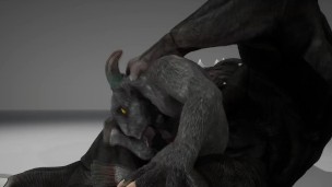 Monster Cock x Little Djablo 3D