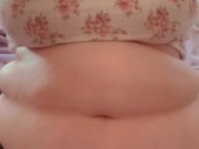 Jiggly BBW Tits and Belly 14/16
