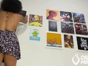 Decorei meu quarto só de MINI SAIA e Mostrei Tudo 6/16