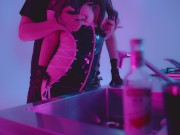 彼女のえちえちが止まらない。「超やば変態コンカフェ嬢がえちえちエナメルナース姿で客のミルクセーエキを逆注文からの口内ぶっかけ直飲みゴックンっ」 2/16