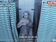 HORNY HOSTEL - Huge Tits Blonde Angel Wicky Gets Her Pussy Fucked By Her Step Brother And His Friend - LETSDOEIT 3/16