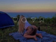 Sexo Arriscado Casal Amador real fodendo em acampamento - Sexdoll 520 16/16