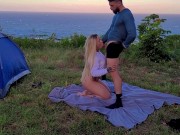 Sexo Arriscado Casal Amador real fodendo em acampamento - Sexdoll 520 6/16