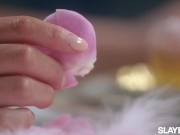 SLAYED Horny babes devour each others pussies 1/16