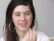 Ersties: Amateur Girl Loves Crazy Nipple Pain 13/16