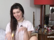 Ersties: Amateur Girl Loves Crazy Nipple Pain 14/16