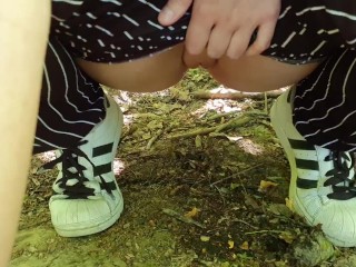 MEGAPUBLIC! Fick im Wald+Pissfinale