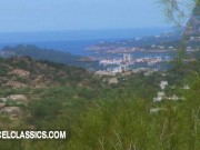 Foursome in a mansion with a busty blonde and a brunette 1/16