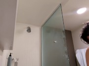HOTEL SHOWER SEX ON A WEEKEND GETAWAY - REAL 40+ COUPLE 16/16