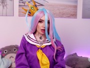 Slutty Shiro loses at janken and gives her horny body to stepbro as reward - CUT version 2/16