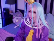 Slutty Shiro loses at janken and gives her horny body to stepbro as reward - CUT version 7/16