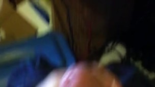 hairy belly shooting cum all over gathering it up with fingers