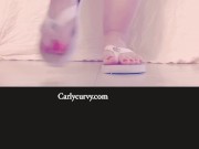 Flip flops feet and butt tease!  1/16