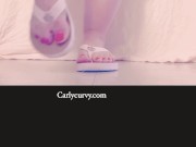 Flip flops feet and butt tease!  14/16