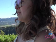 Amateur GFE experience with Leana Loving epic blowjob on a trip (POV Oral) 9/16