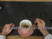 POV - Big titted foot fetish babe wants cock in POV 3/16