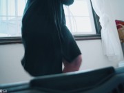 McKenzie Lee Wraps Her Hands And Lips Around Repairman's Cock Before He Slips His Dick In Her Pussy 1/16