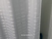 Latina stepsister in the shower touching her big ass and pussy! 4k 1/16