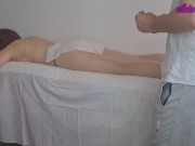 orgasm in a real massage session 5/16