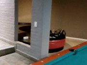 Gordita argentina siendo garchada arriba de una mesa de pool le rompen toda la colita casero 6/16