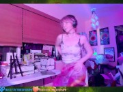 ohhi i'm live for a bit ^-^ chill dancey stream and working on the new update!! 7/16