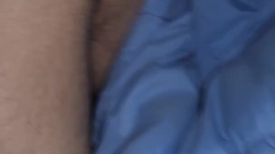 Bro fucks toy and comes inside