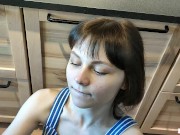 Hot and Intense Sex in the Kitchen with a Cute Horny Amateur Girlfriend Hiyouth 3/16