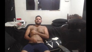 Bear cub Handjob