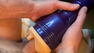 FUCKIN HOT GOONER STROKING HIS CRAZY VEINY COCK NON STOP