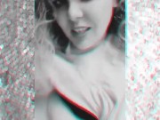 Dana is home! Pretty, plus size, party girl. (With and without special effects) 2/16