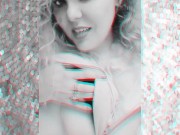 Dana is home! Pretty, plus size, party girl. (With and without special effects) 3/16