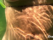 took off my swimsuit in the sea on a public beach 7/16