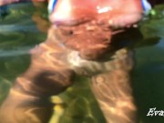 took off my swimsuit in the sea on a public beach 8/16