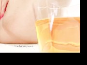 Do you like pussy juice with your drink?  7/16