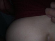 My fat white ass sucks my milk at times, I don't want to get her pregnant 🤤💦 10/16