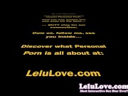 Babe recording three custom vids with feet fetish & bra/panties & vibrator masturbation orgasm on live cam show - Lelu Love 2/16