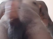 JERKING BIG OILED UP DICK! 3/16