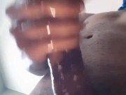 JERKING BIG OILED UP DICK! 9/16