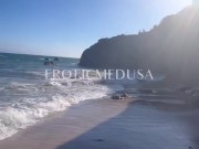 Erotic Medusa Strips and skinny dips at the Beach