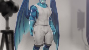Druth Clothing tear growth animation test