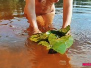 Русская Богиня Реки _ Nika Nut _ Solo Met Art _ Nude NIGONIKA _ 13/16