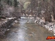 Liv Revamped In Her White Uggs in the Snowy Mountains 2/16