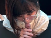 後輩の女子大生がおでかけ前にフェラと口内射精でごっくんしてくれました♡ 1/16