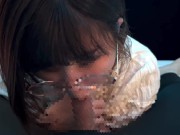 後輩の女子大生がおでかけ前にフェラと口内射精でごっくんしてくれました♡ 4/16